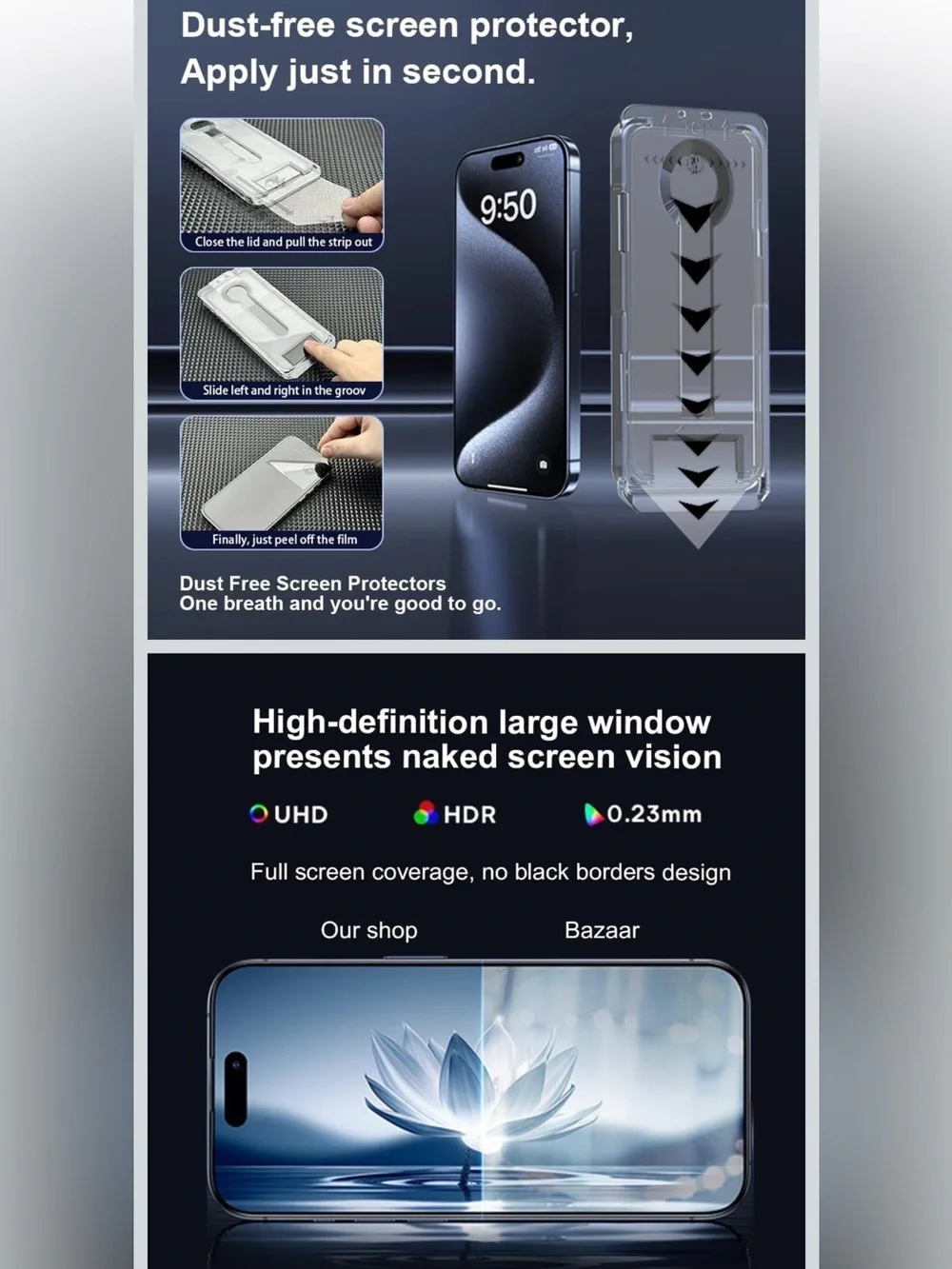 iPhone 15 Pro Screen Protector